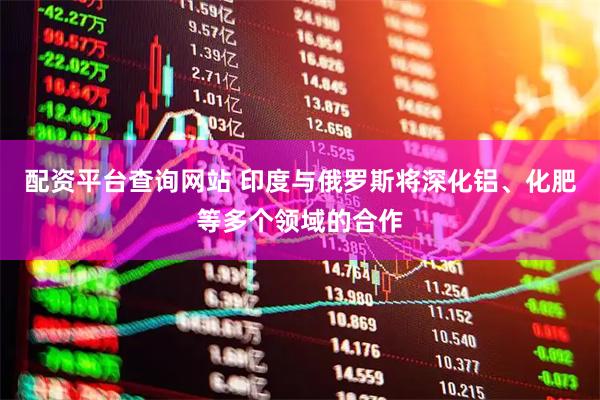 配资平台查询网站 印度与俄罗斯将深化铝、化肥等多个领域的合作